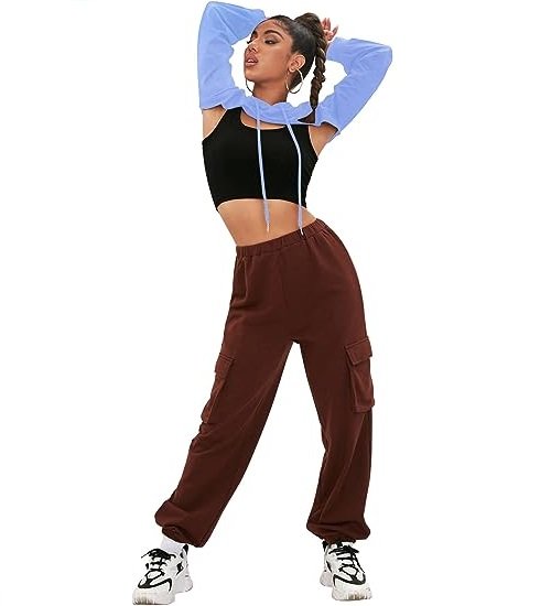 Women's Long Sleeve Super Crop Hoodie