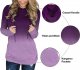 Women's Pullover Hoodie Tie Dye Sweatshirt Warm Top